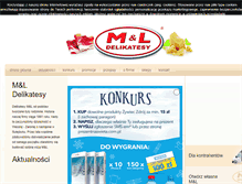 Tablet Screenshot of mldelikatesy.pl